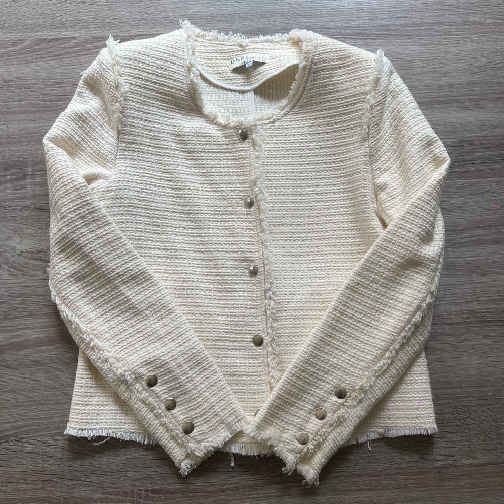 One/Third Tweed Jacket